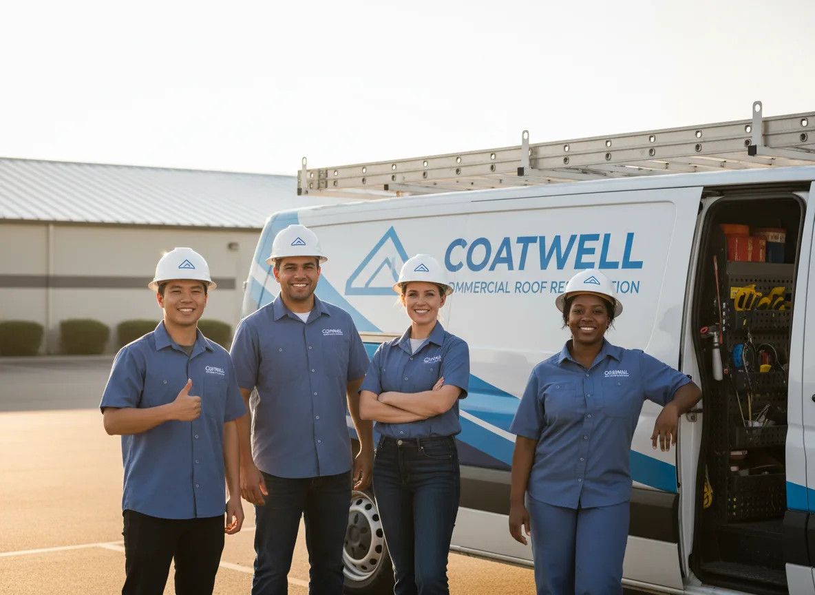 Commercial roof coating company in Aubrey, AR